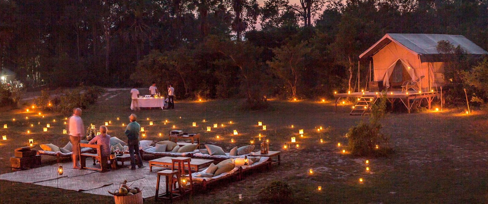 A Night Out Experience In Luxury Tented Camp